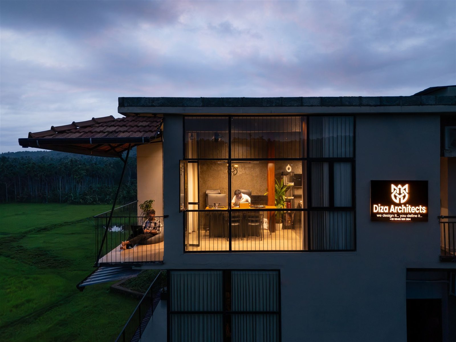 The DIZA Architects studio showcasing contemporary architectural design