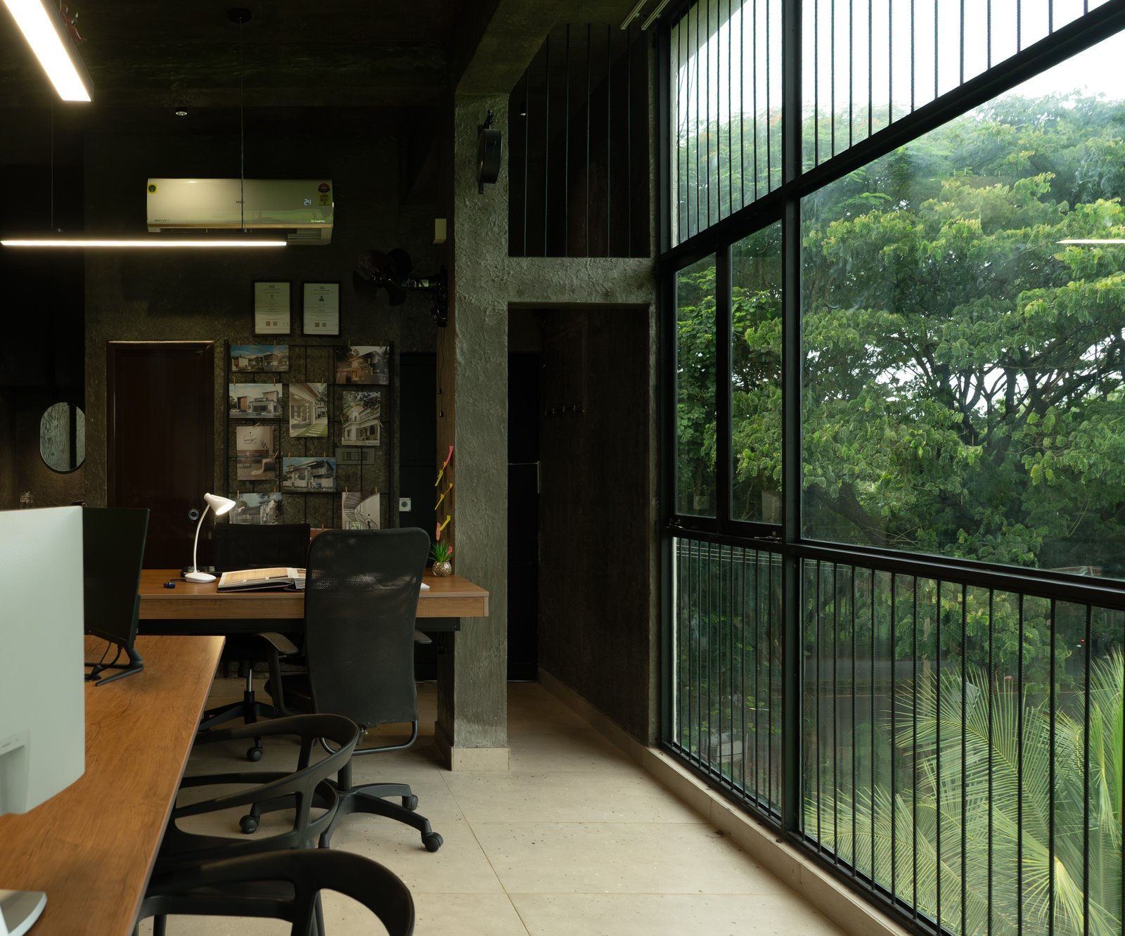 Interior lounge crafted by DIZA Architects